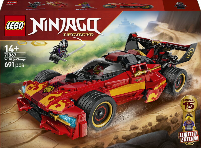 LEGO Ninjago 15-årsjubileum – X-1 Ninjamobil 71867