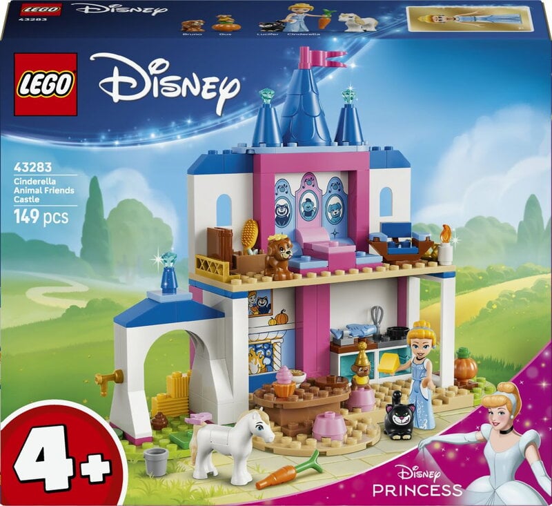 LEGO Disney Askungens slott och djurvänner 43283