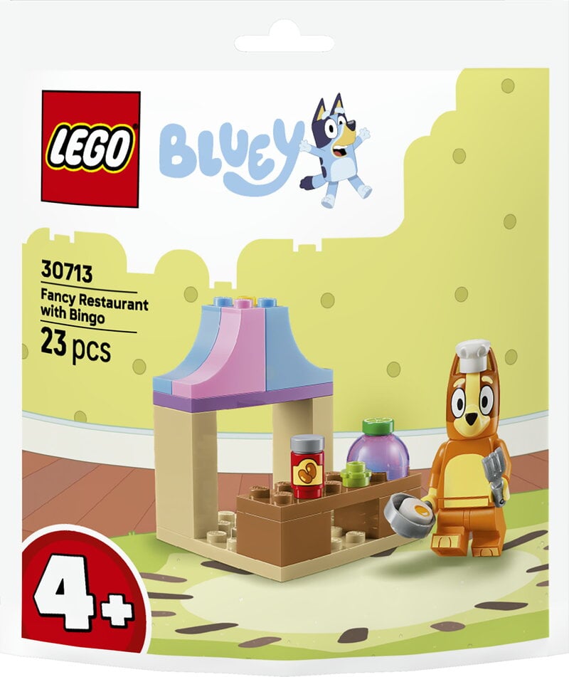 LEGO Bluey Fin restaurang med Bingo 30713