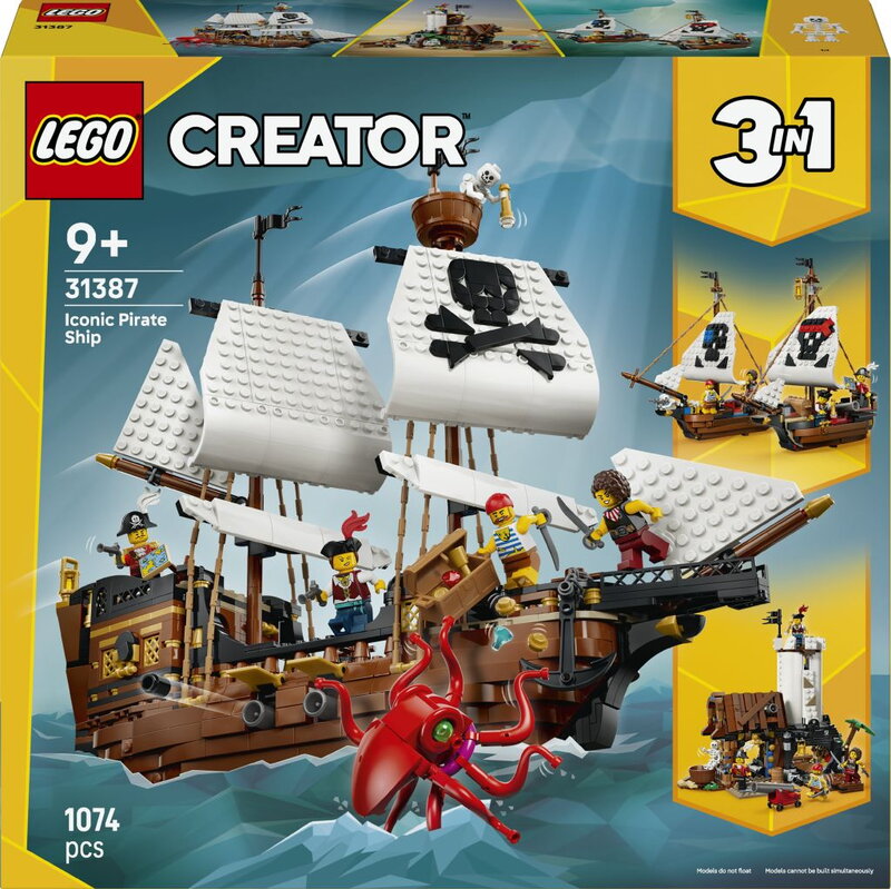 LEGO Creator Ikoniskt piratskepp 31387