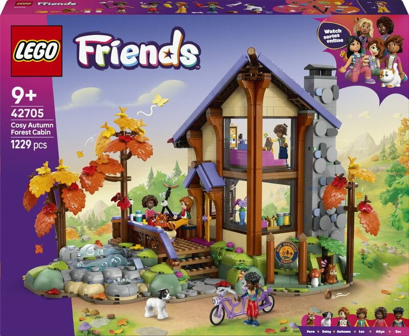 LEGO Friends Mysig stuga i höstskogen 42705