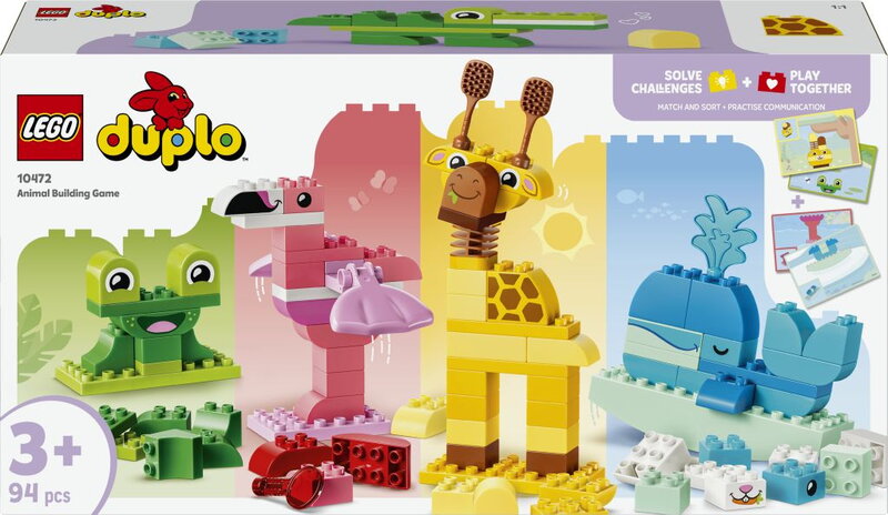 LEGO DUPLO Town Bygglek med djur 10472