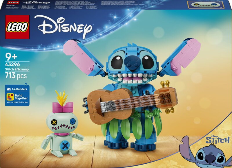 LEGO Disney Stitch & Scrump 43296