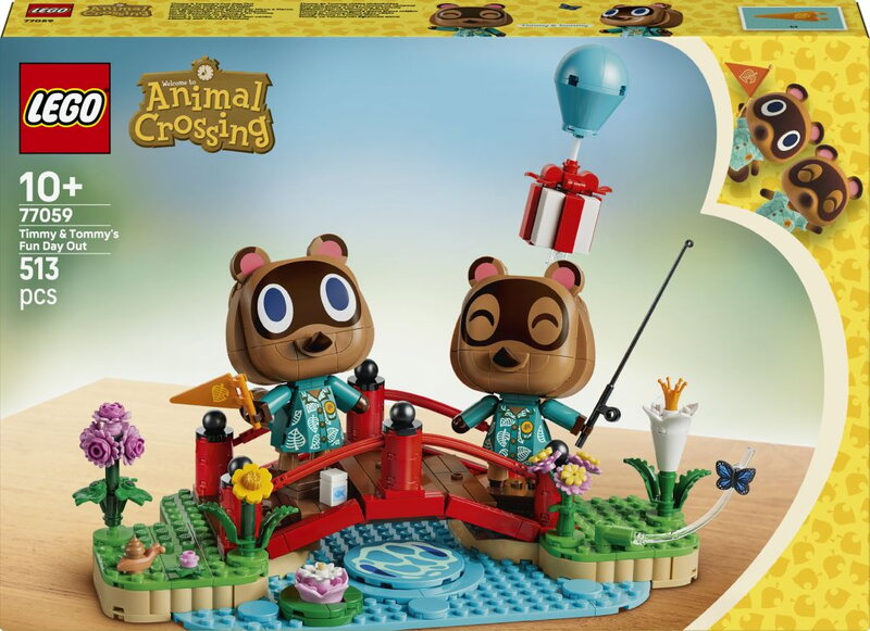 LEGO Animal Crossing Timmy och Tommy har en rolig dag 77059