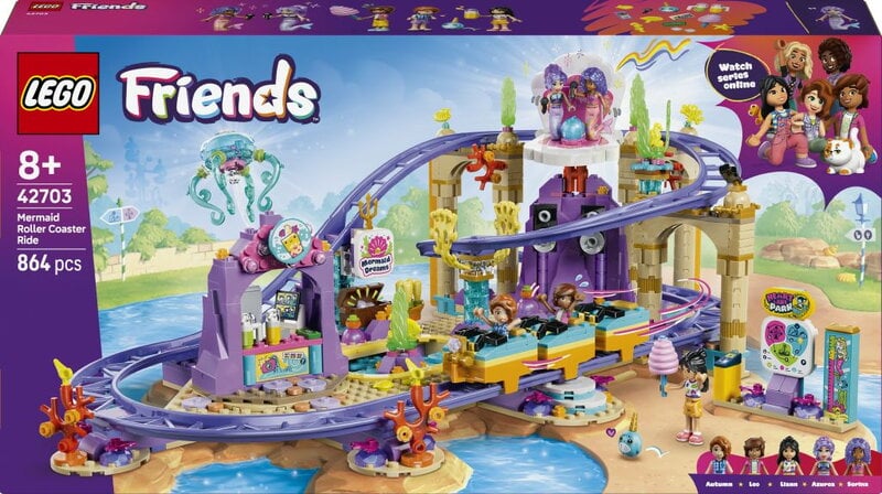 LEGO Friends Bergochdalbana med sjöjungfrutema 42703