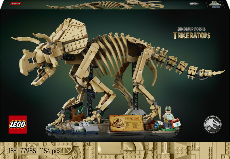 LEGO Jurassic World Dinosauriefossiler: triceratops 77985