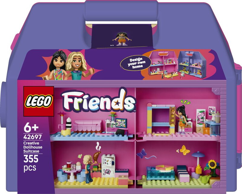 LEGO Friends Kreativ dockskåpsväska 42697
