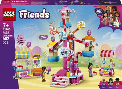 LEGO Friends Pariserhjul med godis- och cupcaketema 42700