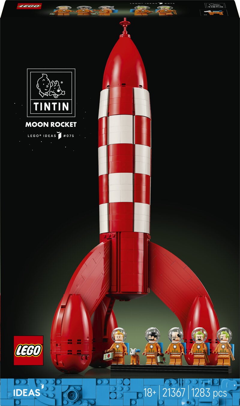 LEGO Ideas Tintin månraket 21367