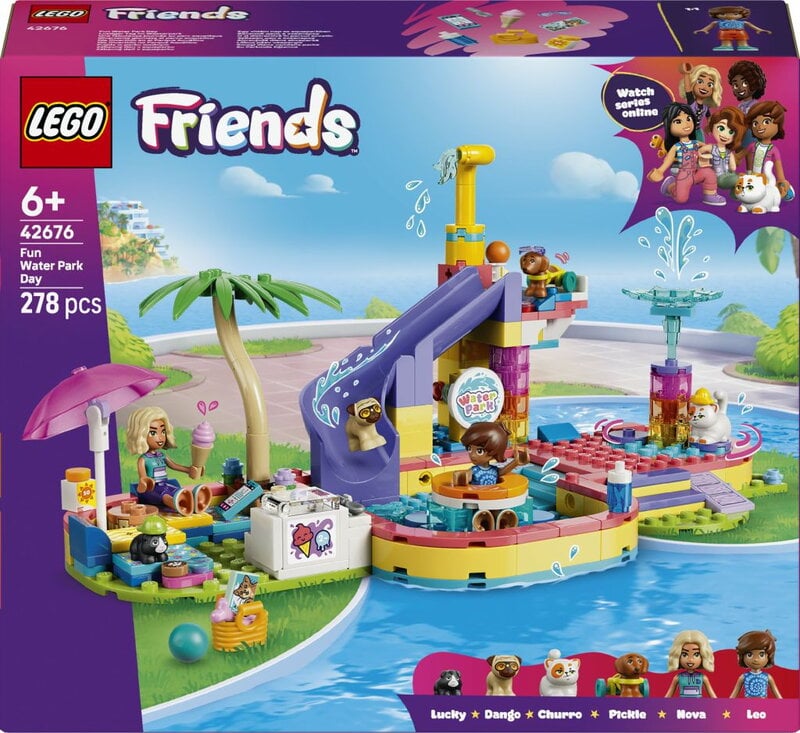 LEGO Friends Rolig dag i vattenparken 42676