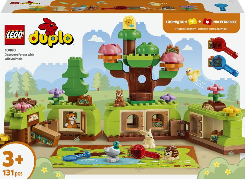 LEGO DUPLO Town Upptäckarskog med vilda djur 10480