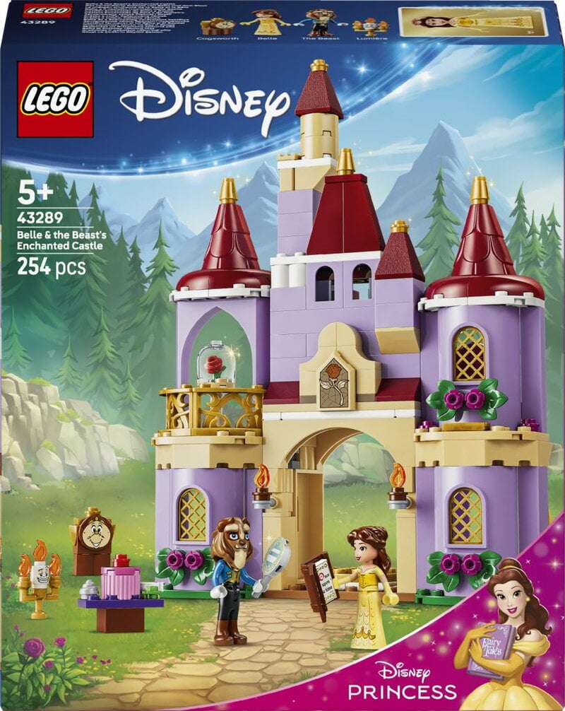LEGO Disney Belles och Odjurets förtrollade slott 43289