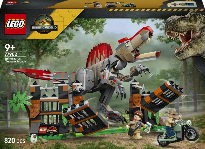 LEGO Jurassic World Dinosaurieflykt med spinosaurus 77982