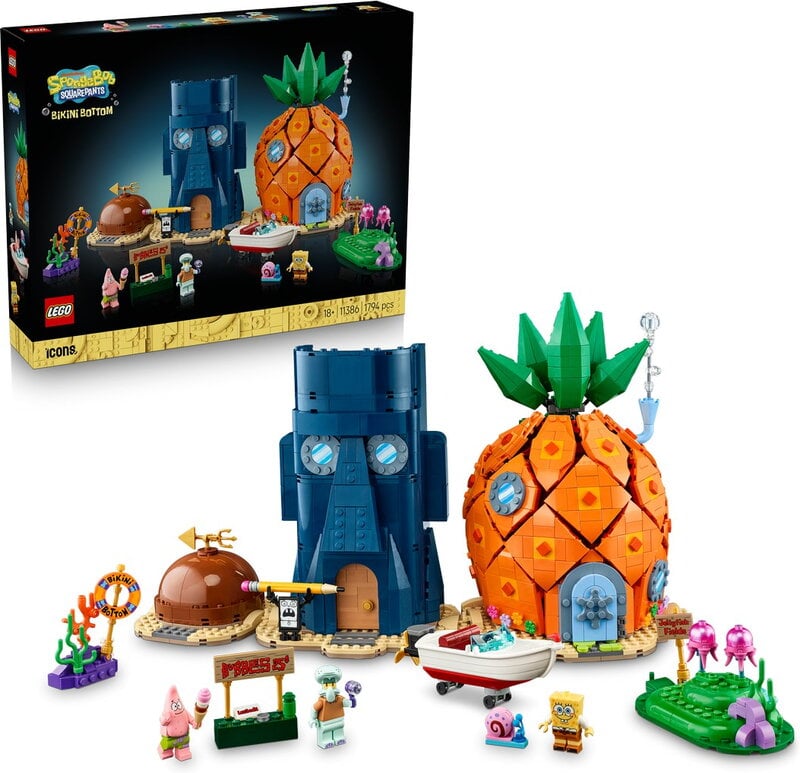 LEGO Icons SpongeBob SquarePants: Bikini Bottom 11386