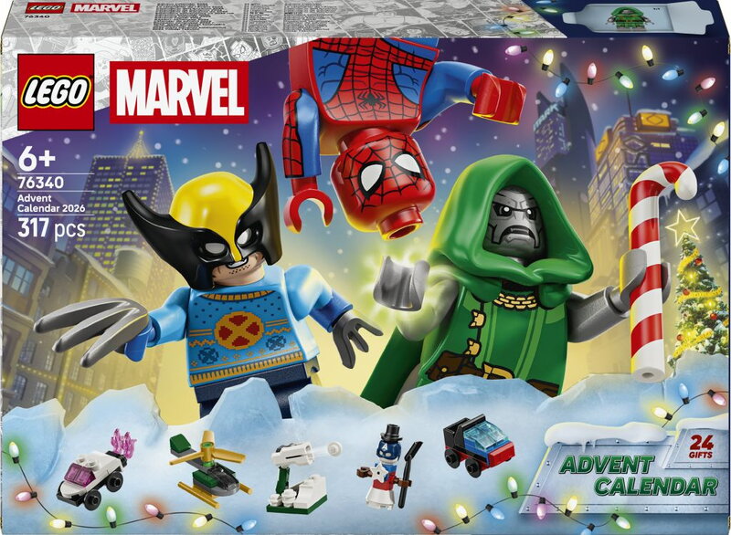 LEGO Super Heroes Adventskalender 2026 76340