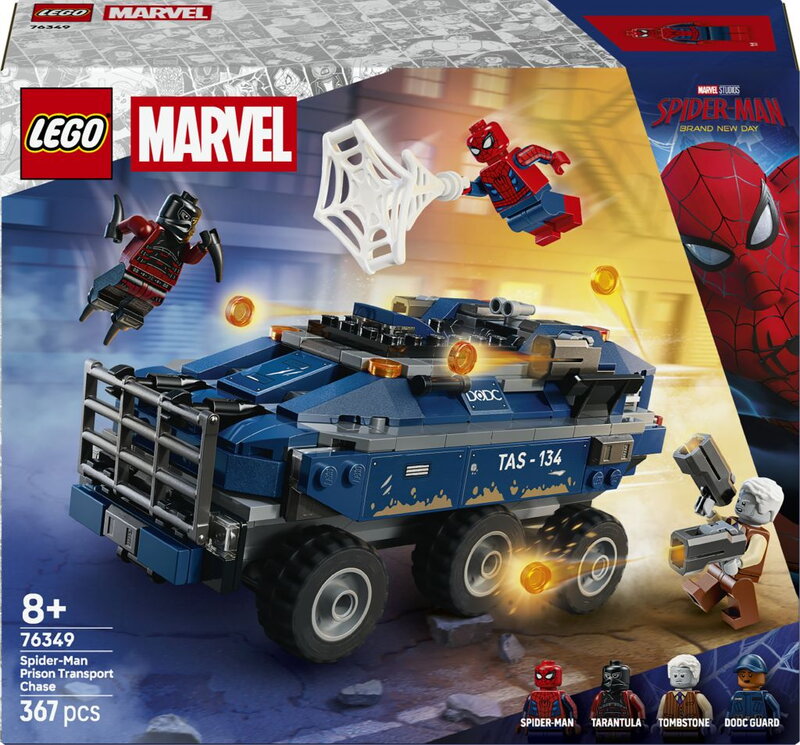 LEGO Super Heroes Spider-Mans fängelsetransportjakt 76349