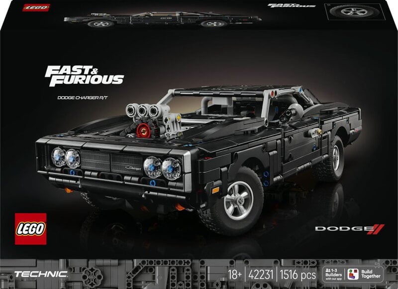 LEGO Technic Fast and Furious Dodge Charger R/T bil 42231