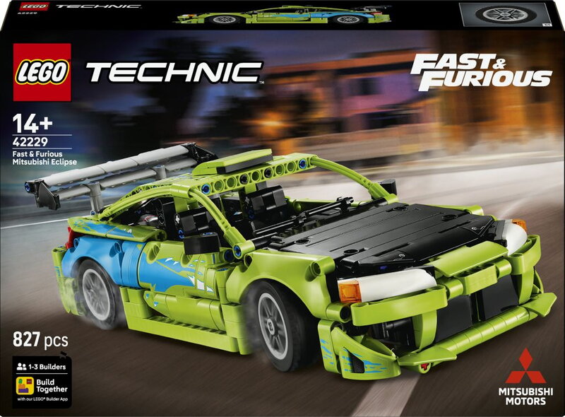 LEGO Technic Fast and Furious Mitsubishi Eclipse bil 42229