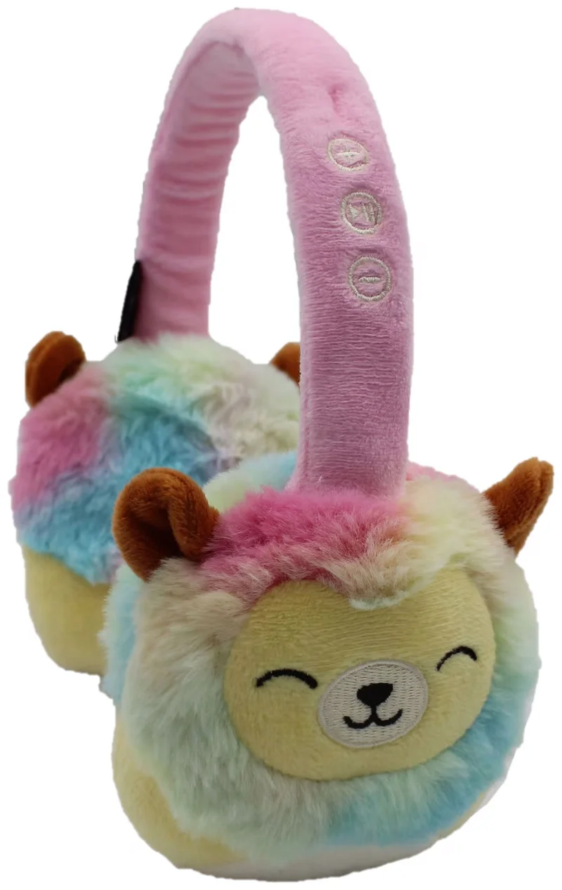 Product Image for Squishmallows Plush trådlösa On-Ear-hörlurar (Leonard) - Barnhörlurar | Webhallen