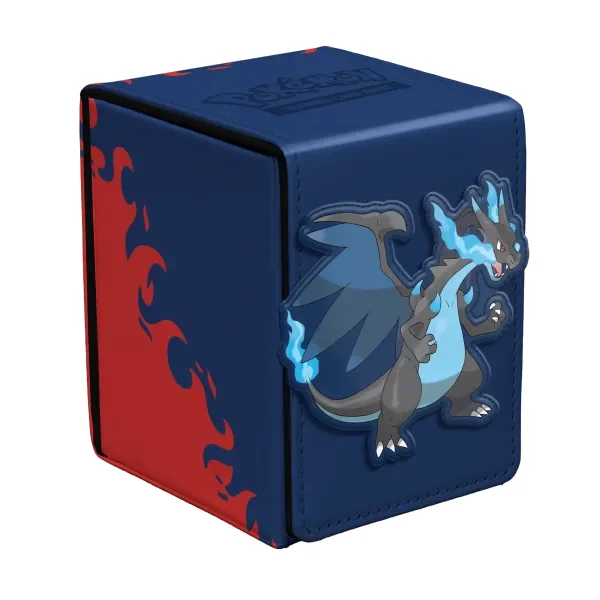 Product Image for Ultra Pro Pokemon Mega Charizard X Alcove Flip Deck Box - Kortlådor | Webhallen