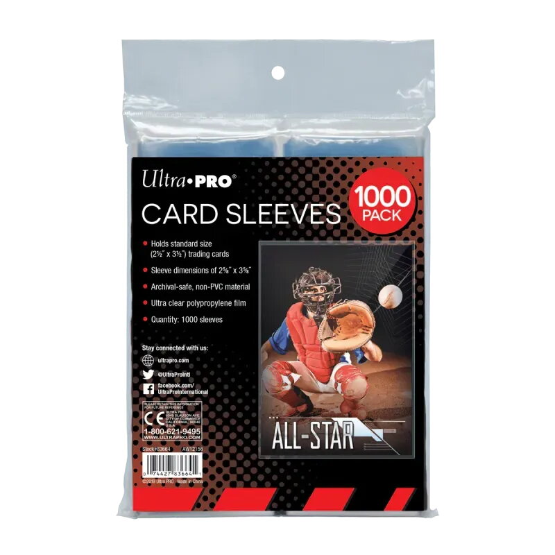 Ultra Pro Soft Card Sleeves (1000-pack)