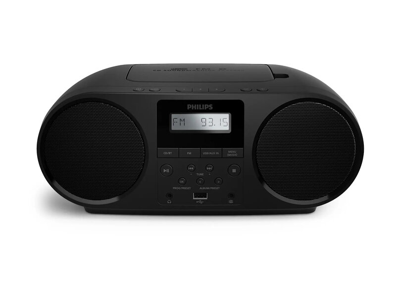 Philips TAZ5000/10 Bärbar CD-spelare, FM-radio, Bluetooth, Auracast