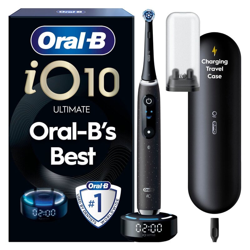 Oral-B iO10 Eltandborste - Cosmic Black