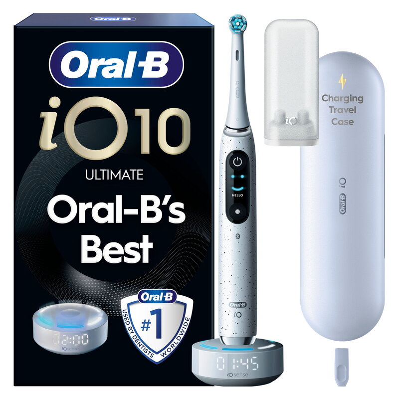 Oral-B iO10 Eltandborste - Stardust White