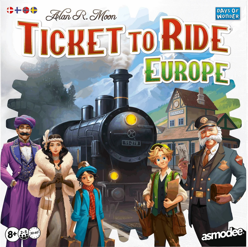 Ticket To Ride - Europé Refresh (Nordic)