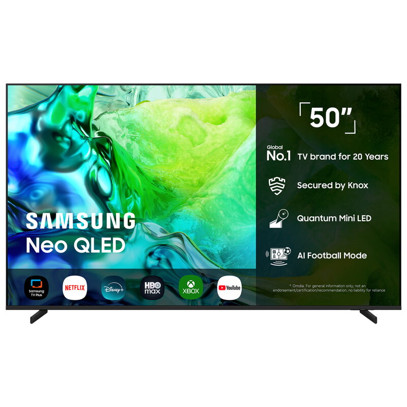 Samsung 50" TQ50QN82HBUXNA / NQ4 AI gen2-processor / NQ HDR+ / 60hz / Tizen OS