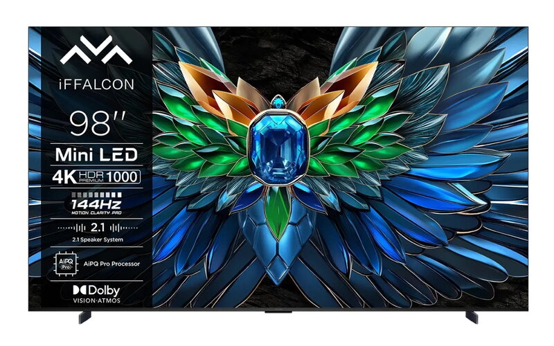 iFFALCON 98" 98U85 / 4K / Mini-LED / 144Hz / Smart TV