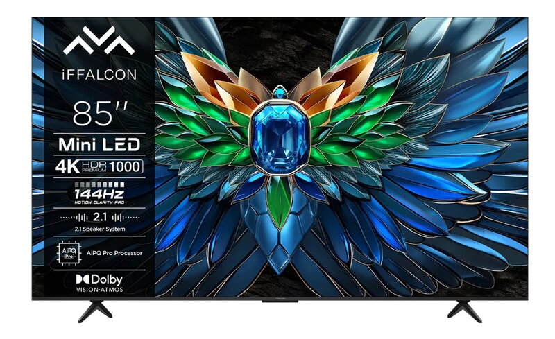 iFFALCON 85" 85U85 / 4K / Mini-LED / 144Hz / Smart TV
