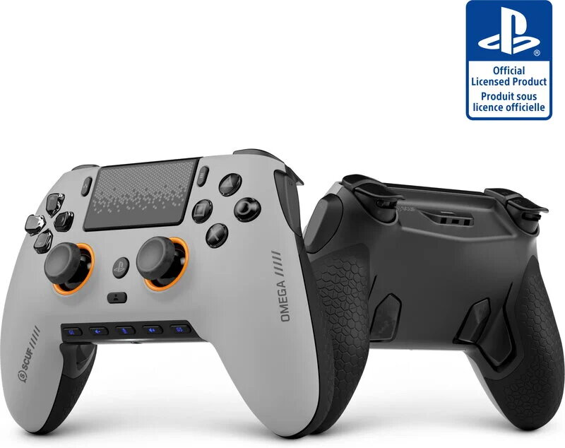 SCUF Omega Wireless Performance Controller for PS5 / PC - Light Gray