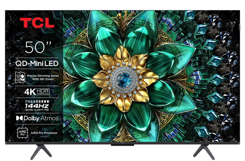 TCL 50" 50Q6C / 4K / QD-Mini-LED / 144Hz / Google Tv