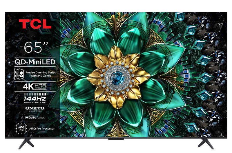 TCL 65" 65Q6C / 4K / QD-Mini-LED / 144Hz / Google Tv