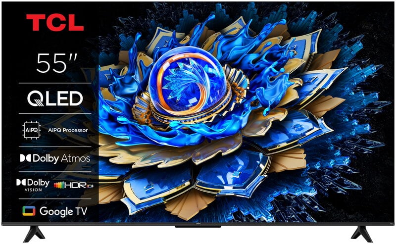 TCL 55" 55T69C / 4K / QLED / 60 Hz / Google TV