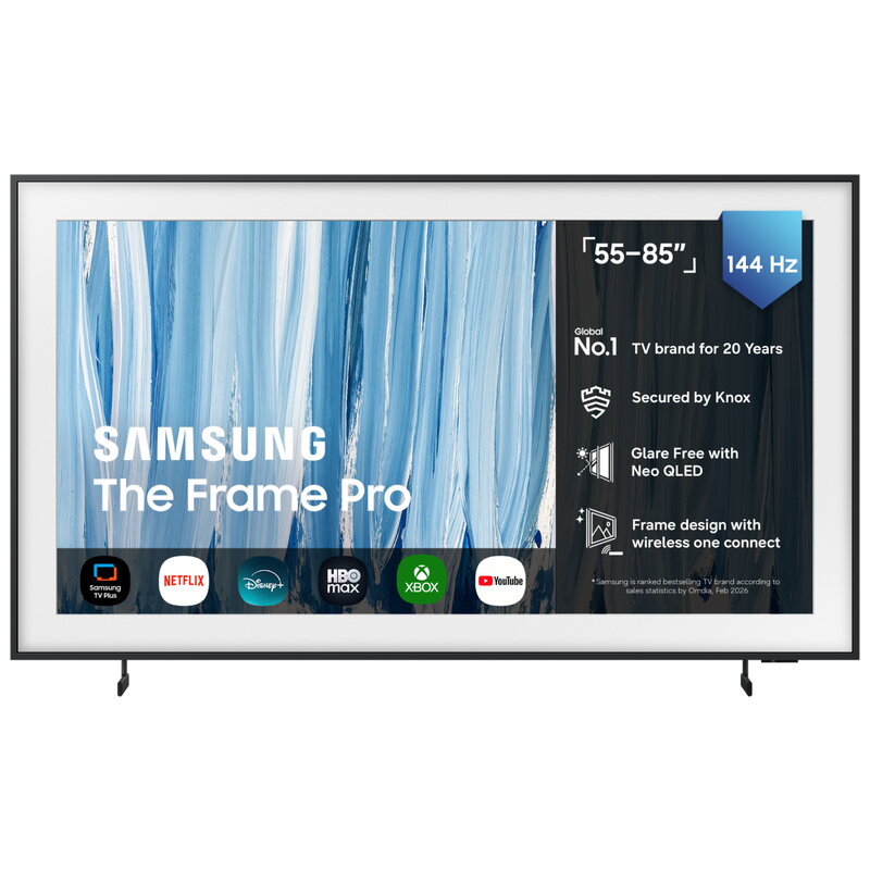 Samsung The Frame Pro 75" TQ75LS03HWUXXC / 4K / Neo QLED / 144 Hz / Smart TV (2026)
