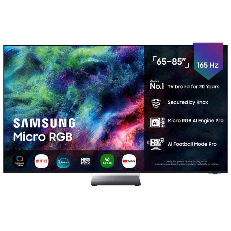 Samsung 75" TMR75R95HATXXC / 4K / Micro RGB / 165 Hz / Smart TV (2026)