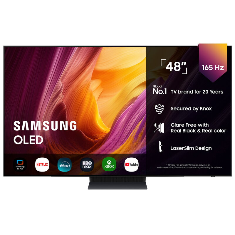 Samsung 48" TQ48S95HAEXXC / 4K / OLED / 165 Hz / Smart TV (2026)