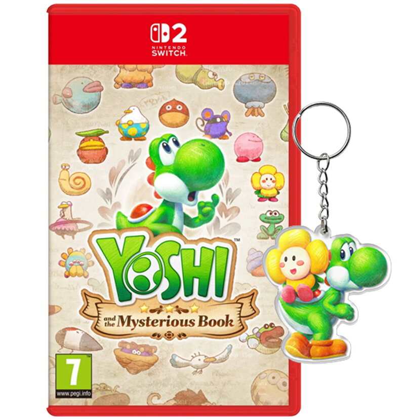 Yoshi Mysterious Book (NSW2) + Yoshi Keyring