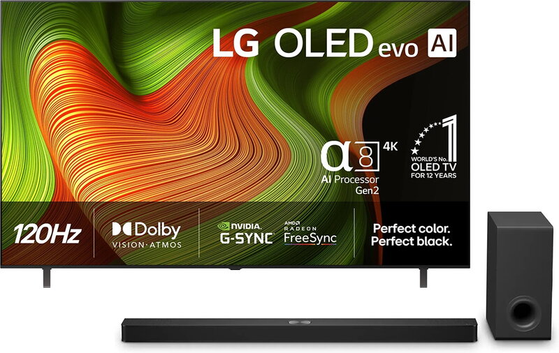 LG 77'' OLED77B56LA + LG Soundbar NS90TY