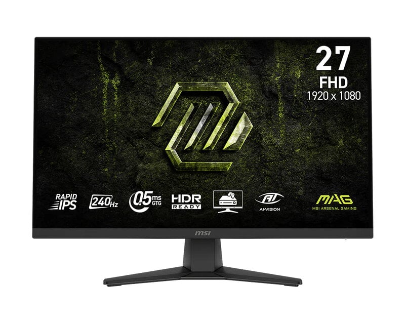 MSI MAG 272F X24 /  27" / IPS / 1920 x 1080 / 240Hz / 0.5ms / HDMI/DP