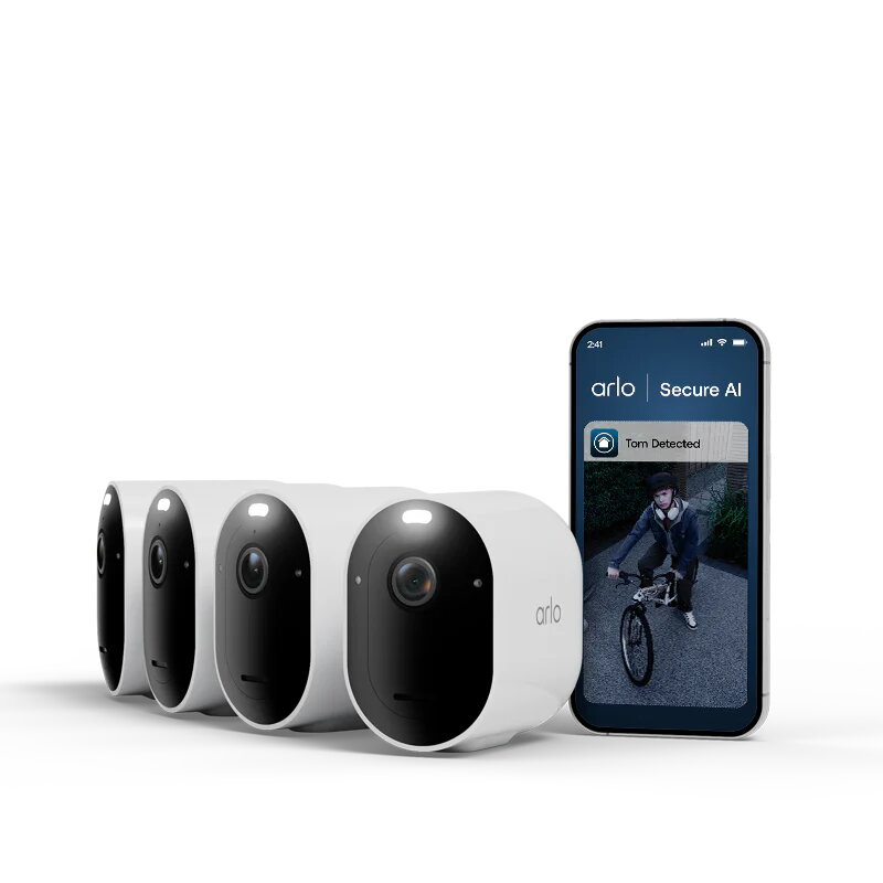 Arlo Pro 6 2K+ Övervakningskamera 4-pack