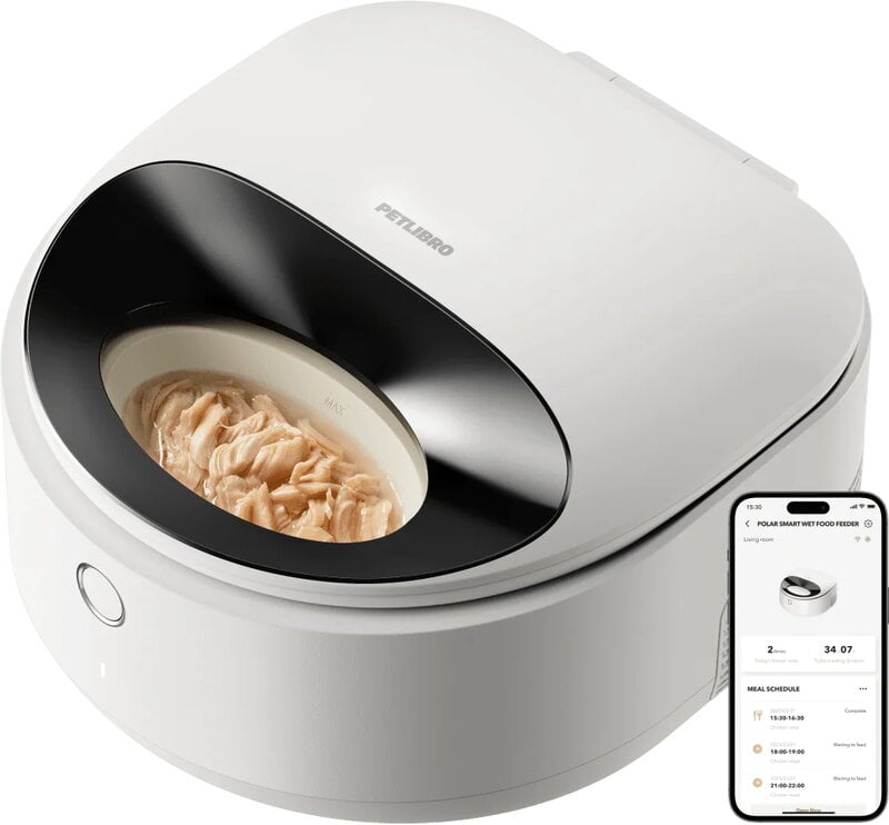 Petlibro Polar Smart Wet Food Feeder - White