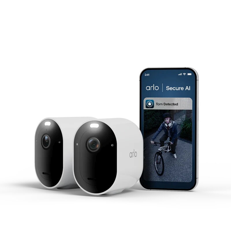 Arlo Pro 6 2K+ Övervakningskamera 2-pack