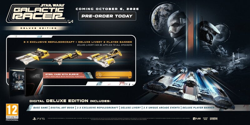 STAR WARS: Galactic Racer - Deluxe Edition (PS5)
