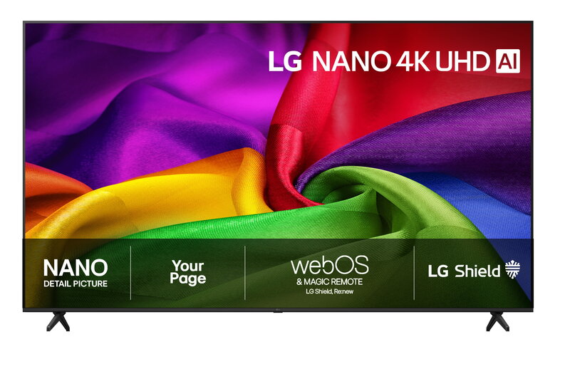 LG 85" 85NU800B6LA / 4K / Nano UHD / 60Hz / Smart TV (2026)
