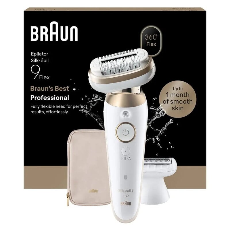 Braun Silk-épil 9 Flex 9-030 3D epilator Wet & Dry