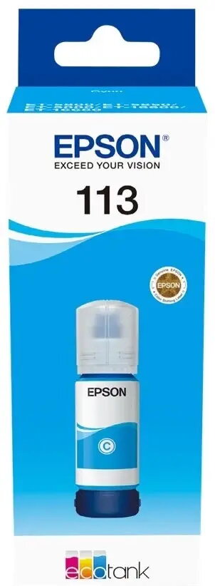 Epson Ink 113 Ecotank Cyan