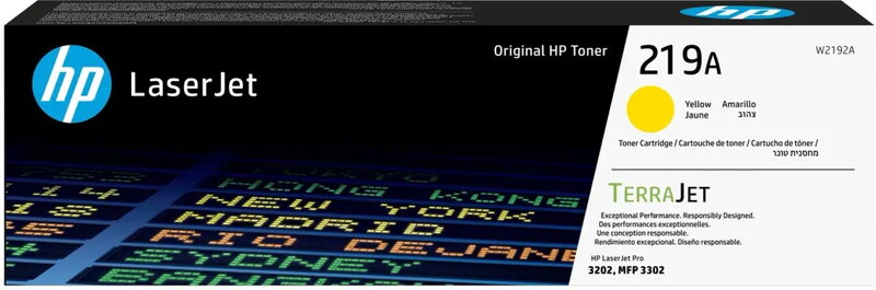 HP 219A Toner - Gul
